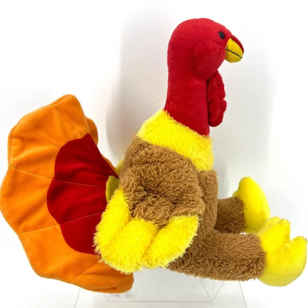 Build A Bear Workshop Plush Thanksgiving Turkey Removable Tail Limited Edition
